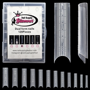 Dual System Nail Form- Square- 120pc